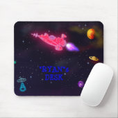"Passen Sie mich an!" Weltraum Mousepad (Mit Mouse)