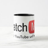 Passen Sie mich auf YouTube auf (grundlegend) Tasse (Zentrum)