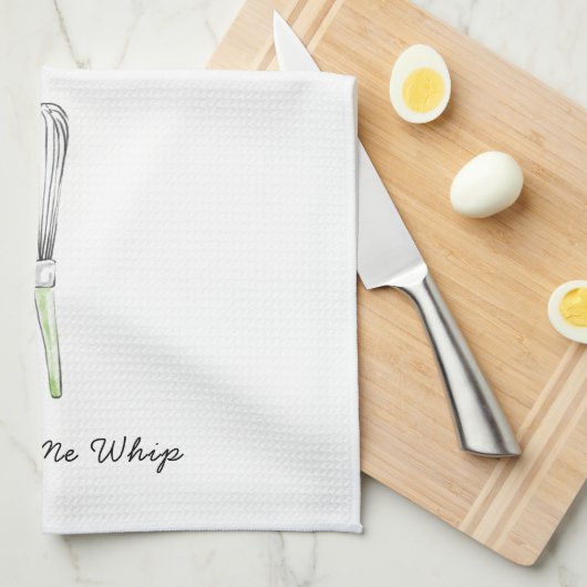 Passen Sie mich auf zu peitschen Geschirrtuch (Viertel Falte)