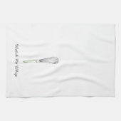 Passen Sie mich auf zu peitschen Geschirrtuch (Horizontal)