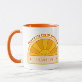 Passen Sie Retro an, Vintag Sie sind mein Sonnensc Tasse