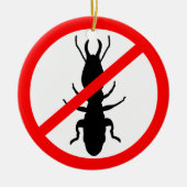 Passen Sie Termiten auf Keramik Ornament (Vorne)