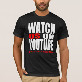 Passen Sie uns auf YouTube auf (modern) T-Shirt