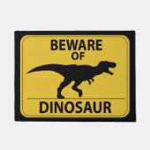 Passen Sie vom Dinosaurier auf Fußmatte (Vorderseite)