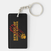 Passen Sie vom Honigdachs auf Schlüsselanhänger (Rückseite)