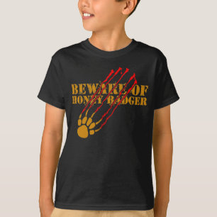 Passen Sie vom Honigdachs auf T-Shirt