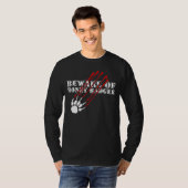 Passen Sie vom Honigdachs auf T-Shirt (Vorne ganz)