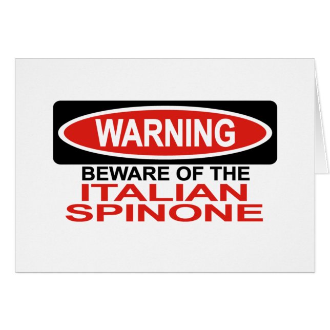Passen Sie vom Italiener Spinone auf (Vorderseite (Horizontal))
