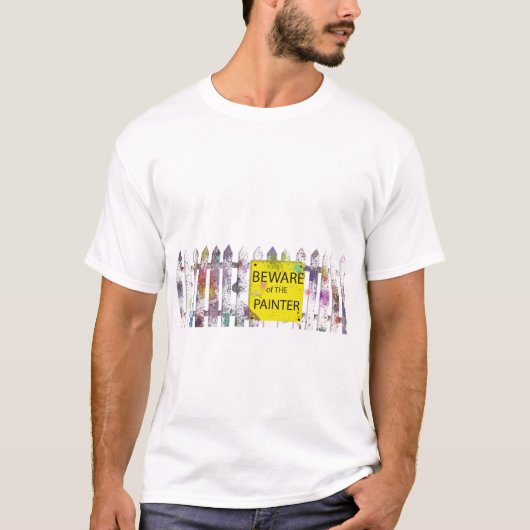 passen Sie vom Maler auf T-Shirt (Vorderseite)