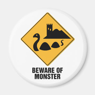 Passen Sie vom Monster auf Magnet
