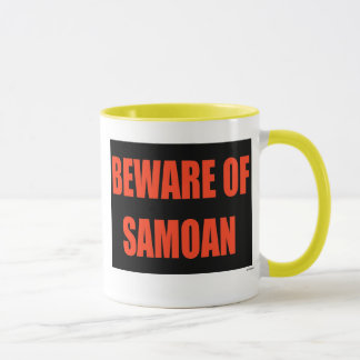 Passen Sie vom Samoan auf Tasse