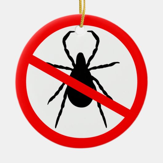 Passen Sie vom Ticken auf Keramikornament (Vorne)