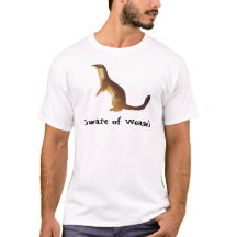 Passen Sie vom Weasel auf