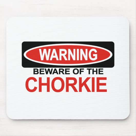 Passen Sie von Chorkie auf Mousepad (Vorne)