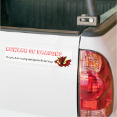 PASSEN SIE VON DEN DRACHEN AUF AUTOAUFKLEBER (Auf Lkw)