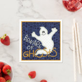"Passen Sie von den Geistern" Halloween auf Serviette (Beispiel)