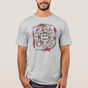 Passen Sie von den Robotern auf T-Shirt