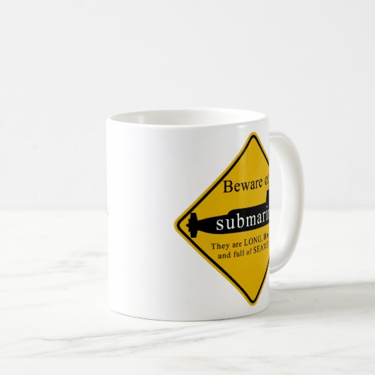 Passen Sie von den Unterseebooten auf Kaffeetasse (VorderseiteRechts)