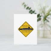 Passen Sie von den Unterseebooten auf Postkarte (Stehend Vorderseite)