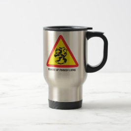 Passen Sie von der Löwe-Reise-Tasse auf Reisebecher