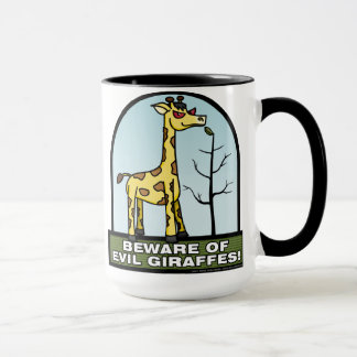 Passen Sie von der schlechten Giraffen-Tasse auf Tasse