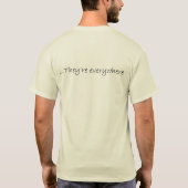 Passen Sie von Giants auf T-Shirt (Rückseite)