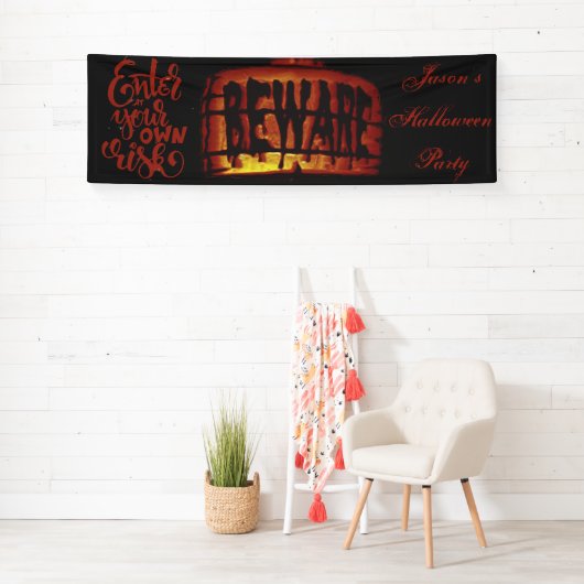 Passen Sie von Halloween auf Banner (Insitu)
