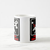 Passen Sie von Kung Fu Meister auf Kaffeetasse (Mittel)