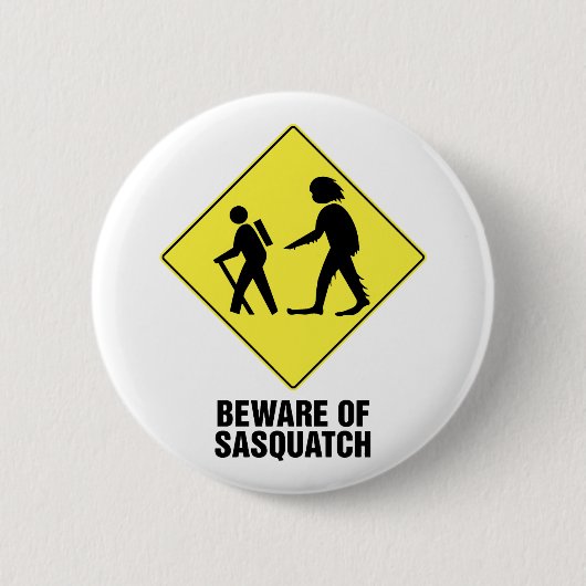 Passen Sie von Sasquatch auf Button (Vorderseite)