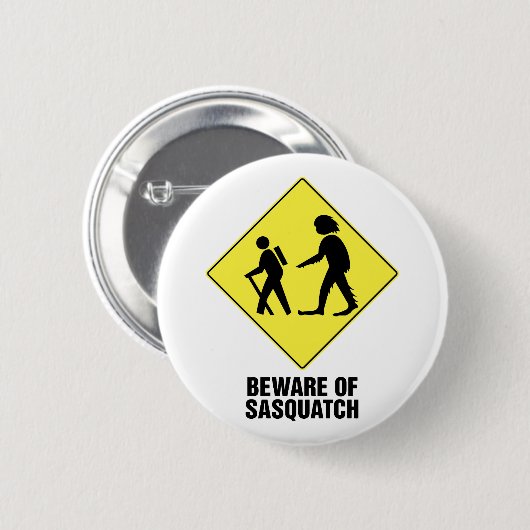 Passen Sie von Sasquatch auf Button (Vorne & Hinten)