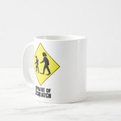 Passen Sie von Sasquatch auf Kaffeetasse (Vorderseite Links)