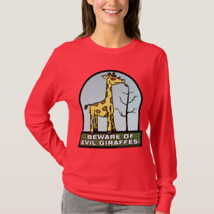 Passen Sie von schlechtem Giraffen-Shirt 1 auf T-Shirt