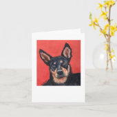 Passen Sie von SID, eine Grußkarte eines Karte (Gelbe Blume)