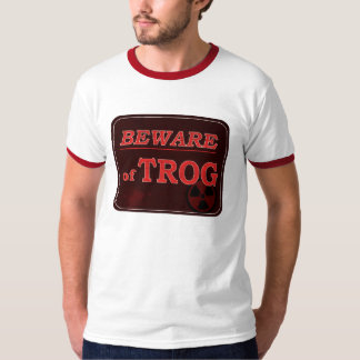 Passen Sie von Trog Zeichen auf T-Shirt