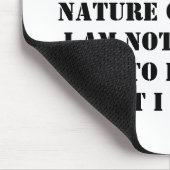 PASSEND ZU, IN HOHEM GRADE VERTRAULICH, ART MEINES MOUSEPAD (Ecke)