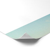 Passende Bäume Kanada Farbfotografie Poster (Ecke)