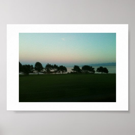 Passende Bäume Kanada Farbfotografie Poster (Vorne)