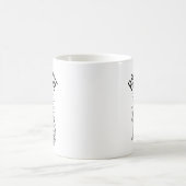 Passende Braut oder Die gotisches Skelett Bridal B Kaffeetasse (Mittel)
