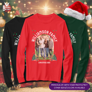 Passende CHRISTMAS FAMILY Foto-Gruppen T-Shirt