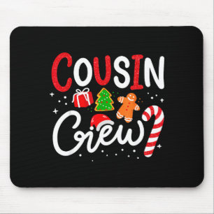Passende Cousin-Crew Weihnachten 2025 Familienurla Mousepad