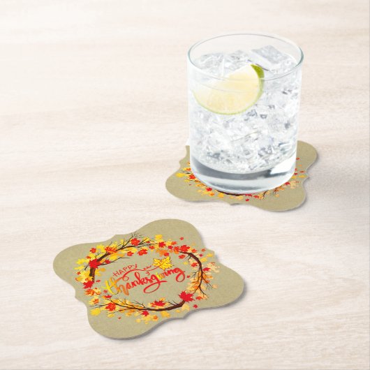 Passende Erntedank-Herbstleaf-Tones Untersetzer (Vor Ort)