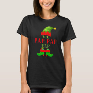 Passende Familie Der Pap Pap Elf Weihnachten Pj Gr T-Shirt