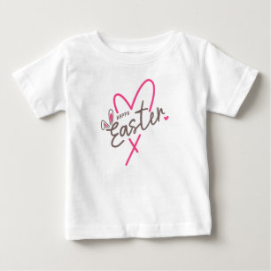 Passende Familie Frohe Ostern Baby T-shirt