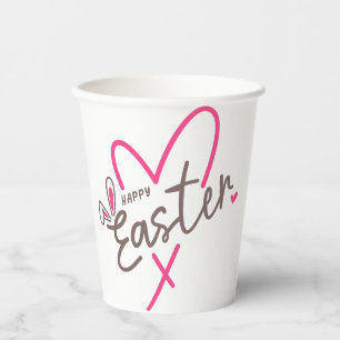 Passende Familie Frohe Ostern Pappbecher