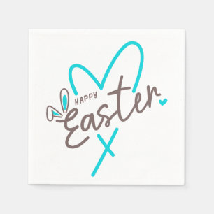 Passende Familie Frohe Ostern Serviette