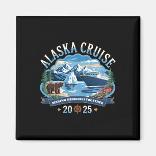 Passende Familien- und Gruppen-Alaska-Kreuzfahrt 2 Magnet