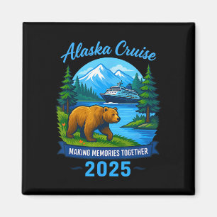 Passende Familien- und Gruppen-Alaska-Kreuzfahrt 2 Magnet