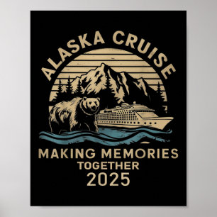 Passende Familienfreunde und Gruppen Alaska Kreuzf Poster