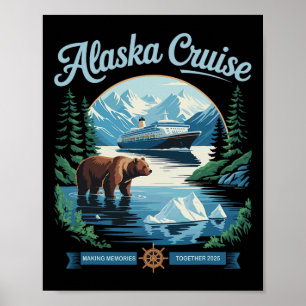 Passende Familienfreunde und Gruppen Alaskan Alask Poster