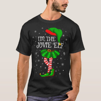 Passende Familiengruppe Ich bin der Jovie-Elf Weih T-Shirt